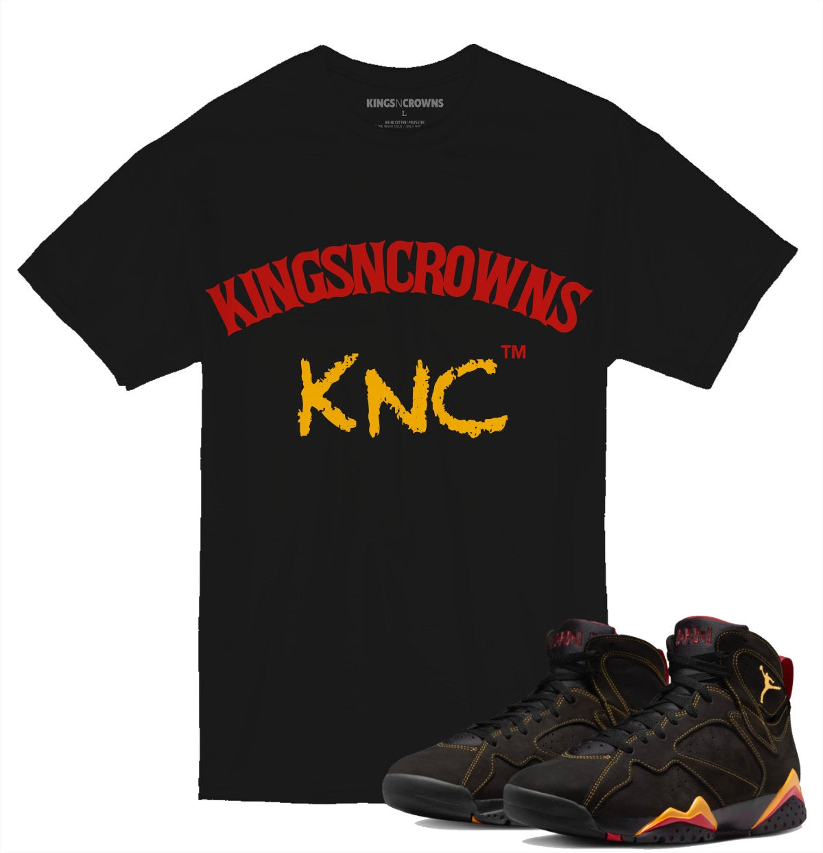 Tee shirt to match Air Jordan 7 Citrus Sneakers Kings N Crowns